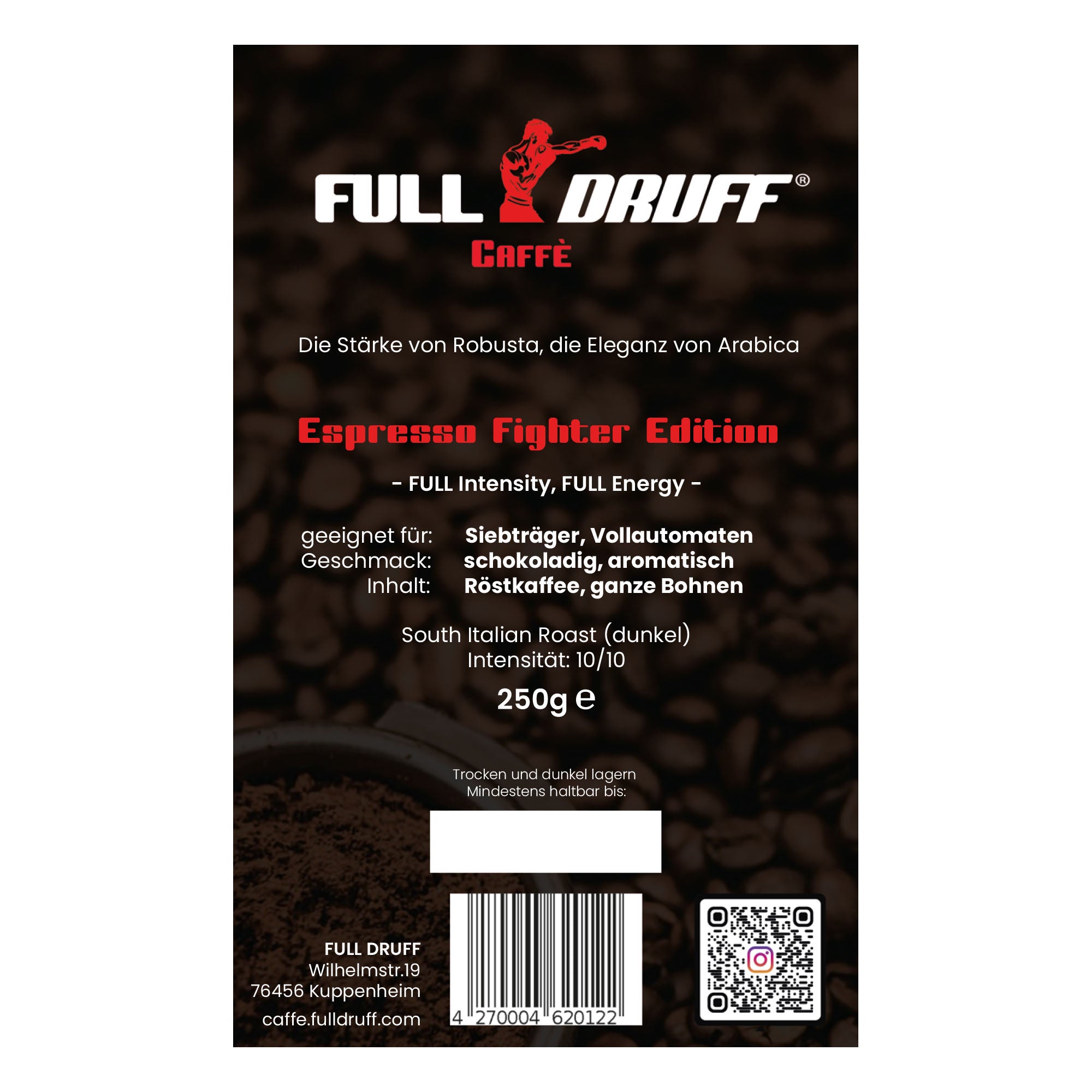 Espresso - FIGHTER EDITION  250g